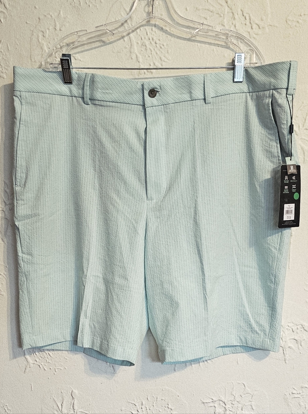 Mens 42 Walter Hagen Lightweight Golf Shorts 10"inseam